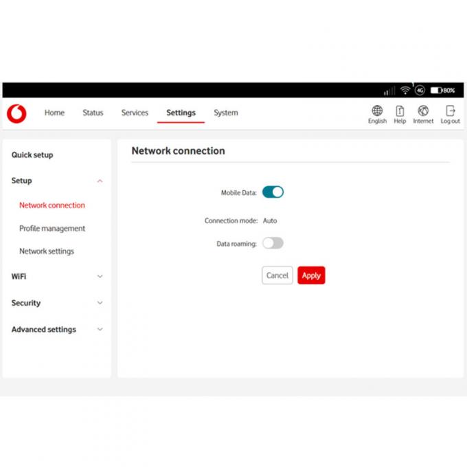 Roteador de bolso Vodafone R228T original 150Mbps 4G LTE Wi-Fi sem fio Modem portátil Mini Outdoor Hotspot Com slot de cartão SIM 4