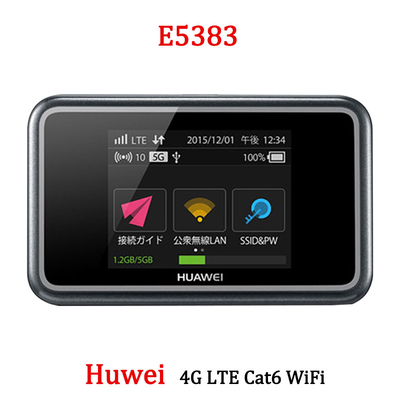comprar Router móvel destravado do wifi do repetidor do portatil do router do wifi de Huawei E5383 cat6 4G online manufacture