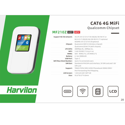 comprar Roteador WiFi móvel 5V 1A 4G em Branco / Preto / Ouro / Vermelho online manufacture