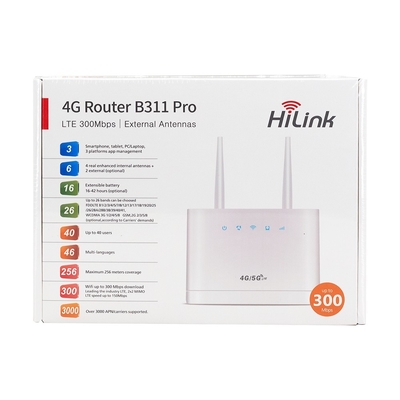 comprar Roteador Wifi 4G B311 Pro Roteador Wifi sem fio 4G Lte com Power Bank Roteador sem fio Preço online manufacture