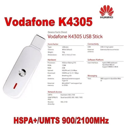 comprar Wireless Portable Huawei K4305 USB 21,6 Mbps HSPA Mobile Broadband Modem Dongle 3G online manufacture