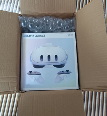 comprar Quest 3 Headset de Realidade Virtual Tudo em Um Óculos 3D VR 8GB de RAM Com 128G 512G Suporte XR2 VR online manufacture