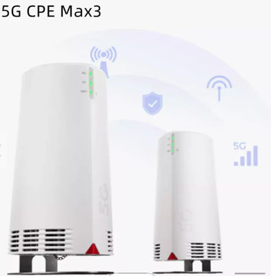 Desbloqueado 5G CPE Max 3 Roteador externo CPE Mesh Wifi 6 NSA + SA com suporte de ganho de antena RJ45 slot de cartão SIM 5g Wifi Extender Roteador