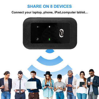 Roteadores Sem Fio MF800 Hotspots CAT4 de Alta Velocidade Slot para Cartão SIM Hotspot Móvel Portátil 150mbps 4g Lte Gsm Wifi Router