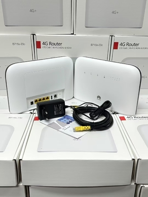 Roteador sem fio Huawei B715S-23C 4G LTE Cat9 desbloqueado com velocidade e banda de 450Mbps 1/7/8/20/28/32/38